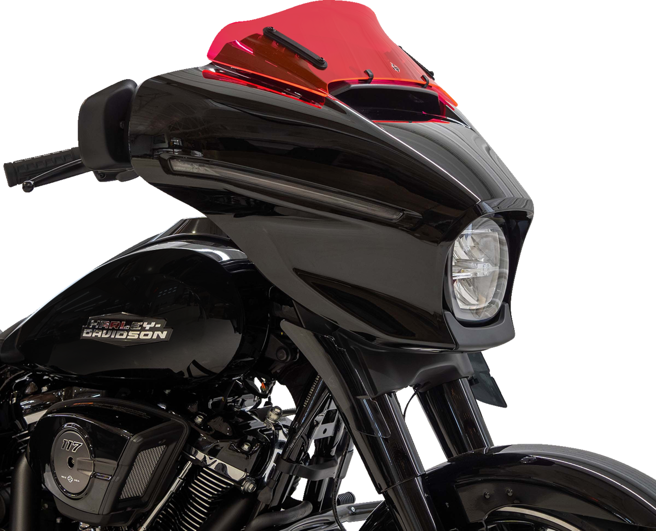 Klock Werks Kolor Flare 6.5" Pink Ice Windshield 2023-2025 Harley Street Glide