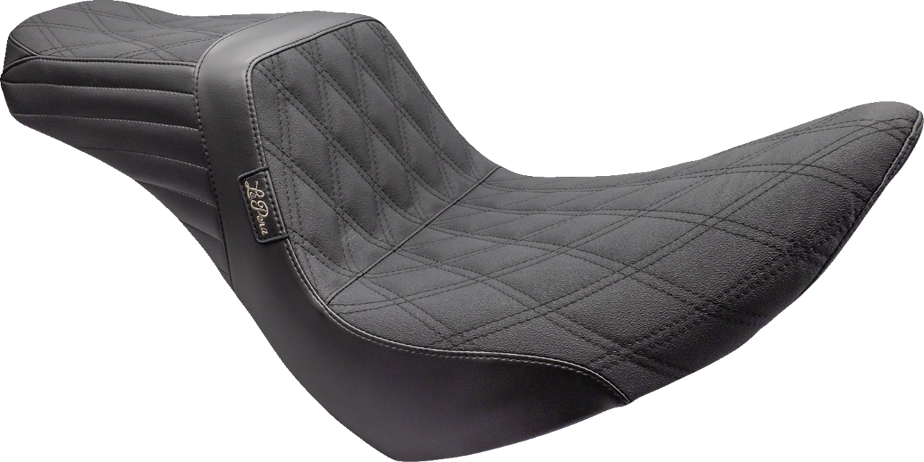 Le Pera Tailwhip Diamond Grip Tape Seat fits 2018-2023 Harley Softail FXLR FLSB