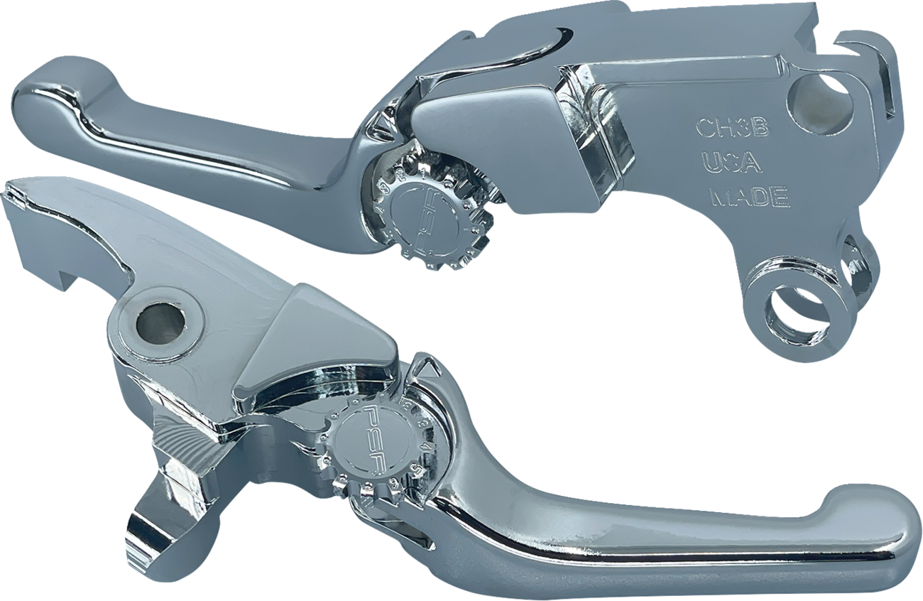 PSR Anthem Contrast Adjustable Clutch Brake Lever Set 2023-2024 Harley Touring