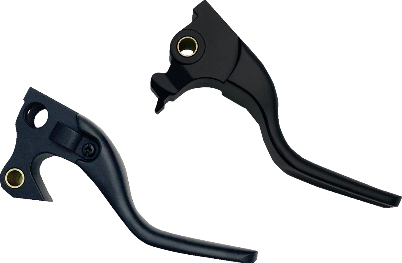 Drag Specialties Short Black Brake Clutch Hand Levers 2014-22 Harley Sportster