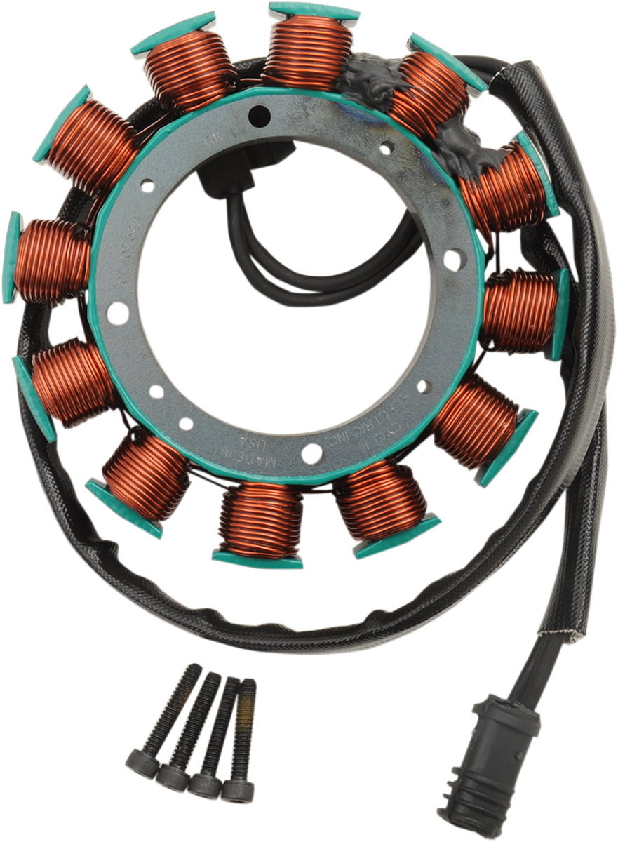 Cycle Electric 12V Stator 32A for 2007-2013 Harley Sportster Nightster Roadster