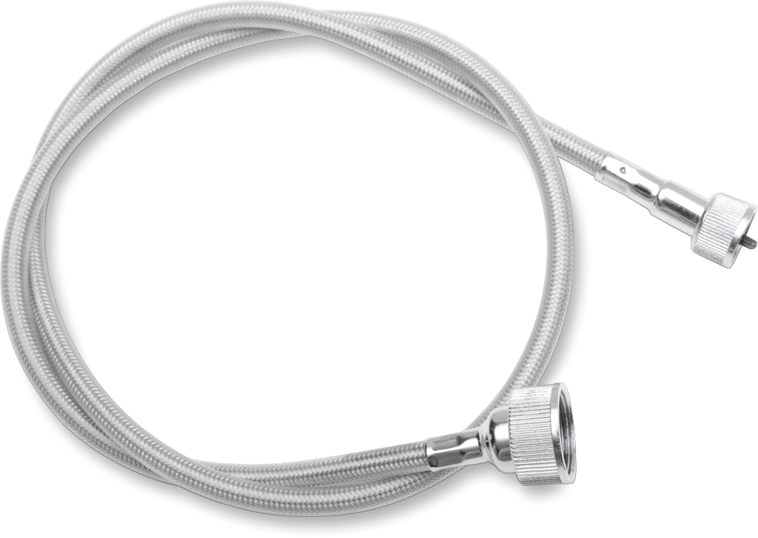 Drag Specialties Stainless Steel 46.5" Speedo Cable fits 1979-1992 Harley FXRT