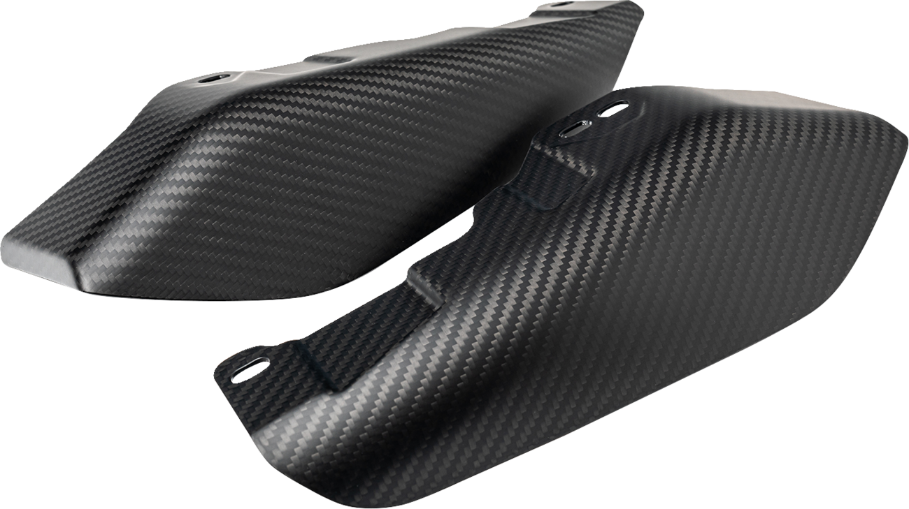Slyfox Carbon Fiber Air Wind Deflectors 2009-23 Harley Touring Road Street Glide