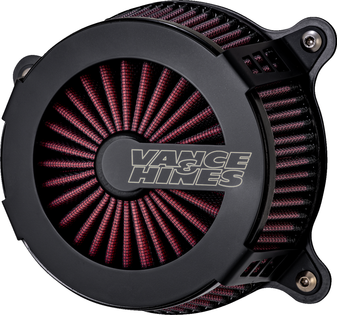 Vance & Hines VO2 Cage Fighter Black Air Intake for 1991-2022 Harley Sportster