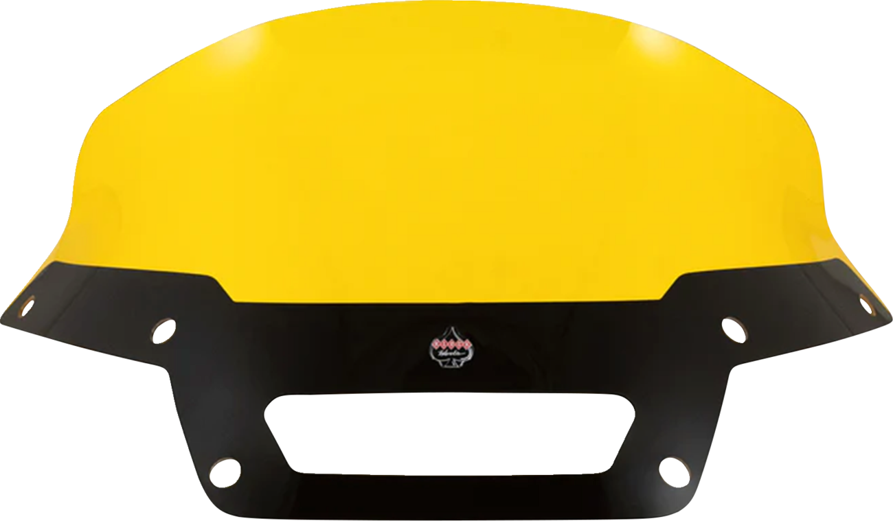 Klock Werks Kolor Flare 6" Yellow Windshield 2022-2023 Harley Softail Low Rider