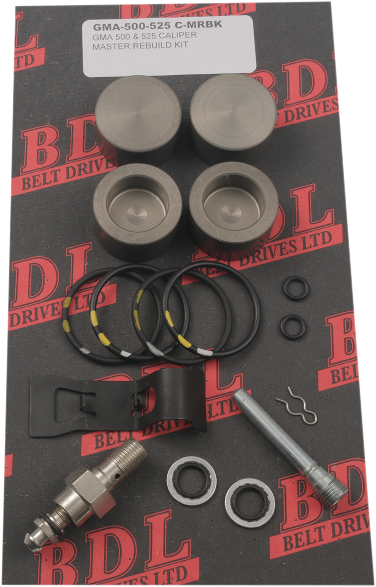GMA 500/525 Brake Caliper 4Piston Rebuild Kit for Harley Davidson