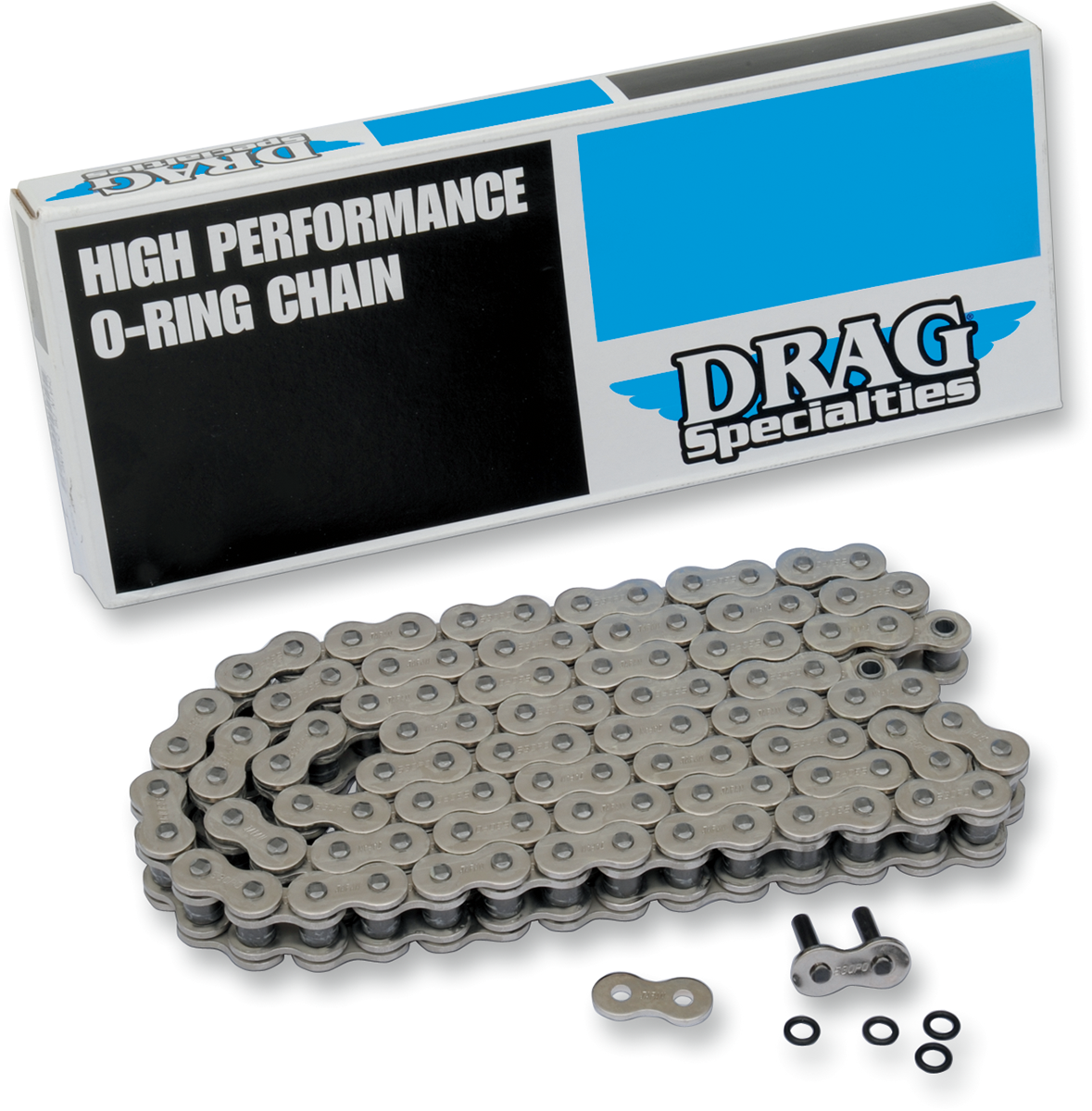 Drag Specialties 530 O-Ring 120 Link Drive Chain fits for 1936-90 Harley Touring