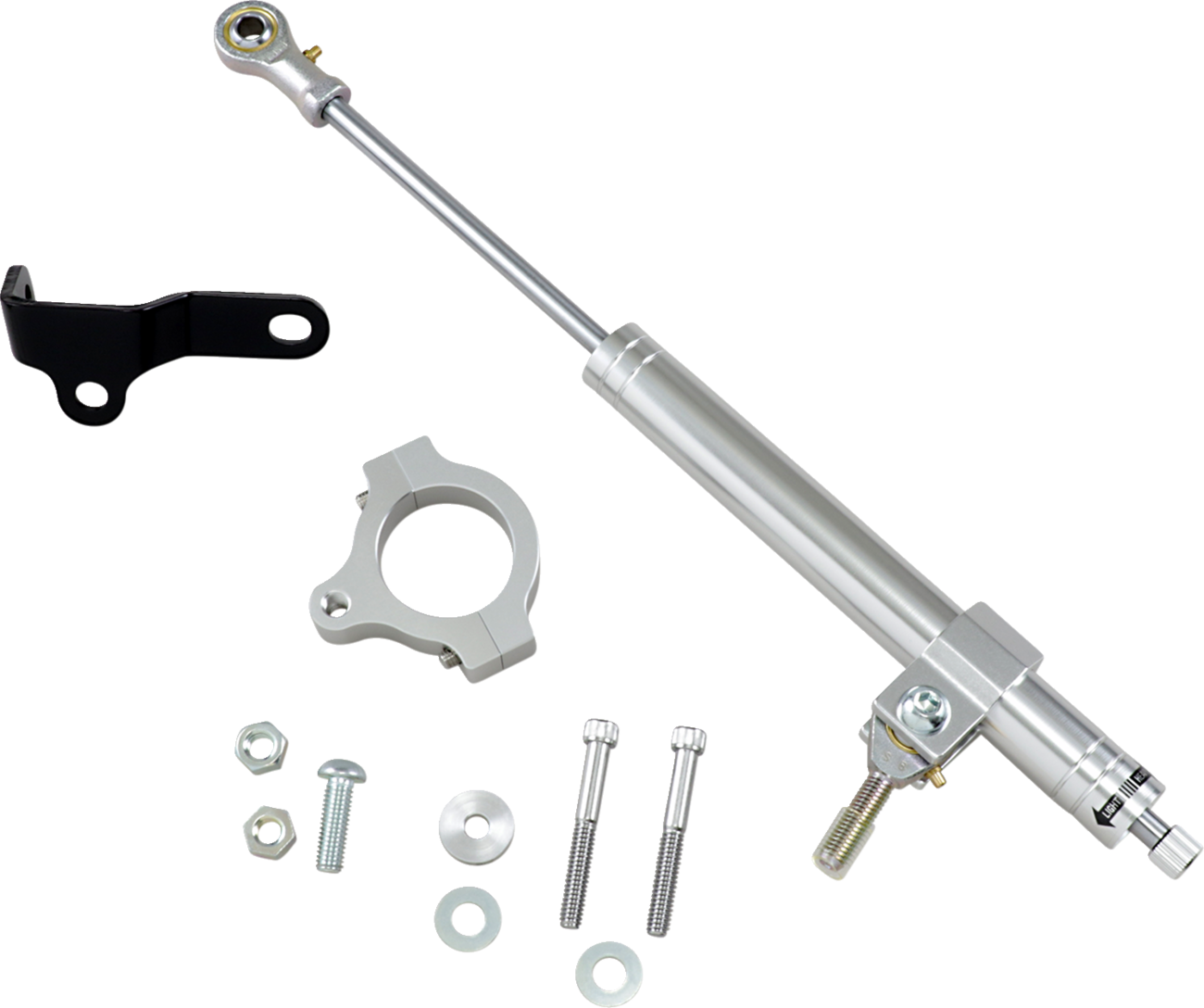 Drag Specialties Front Steering Damper Kit for 2004-2006 Harley Sportster