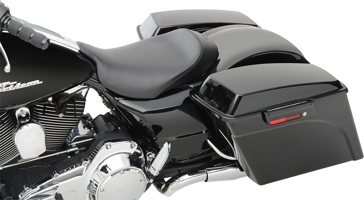 Saddlemen S3 Super Slammed Motorcycle Solo Seat 2008-2021 Harley Touring Models