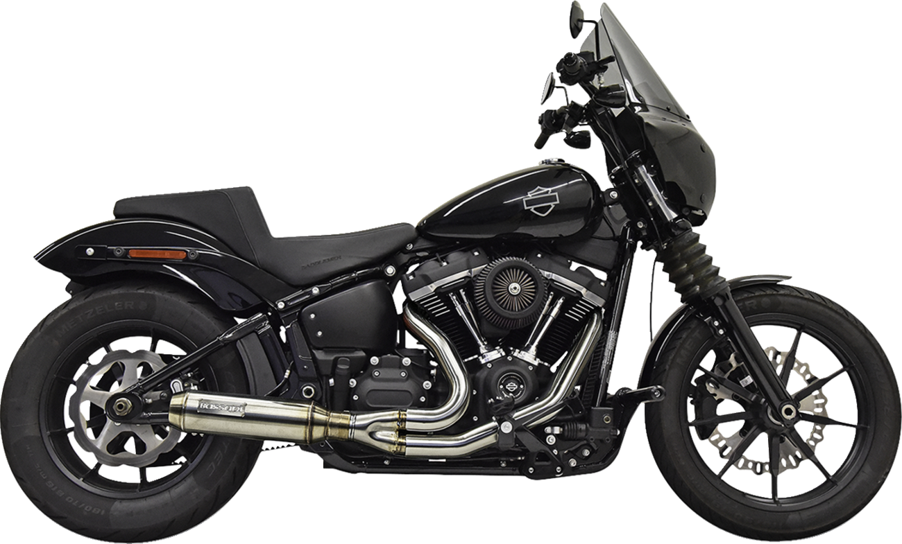 Bassani Road Rage III 2-1 Exhaust System Superbike Muffler 18-24 Harley Softail