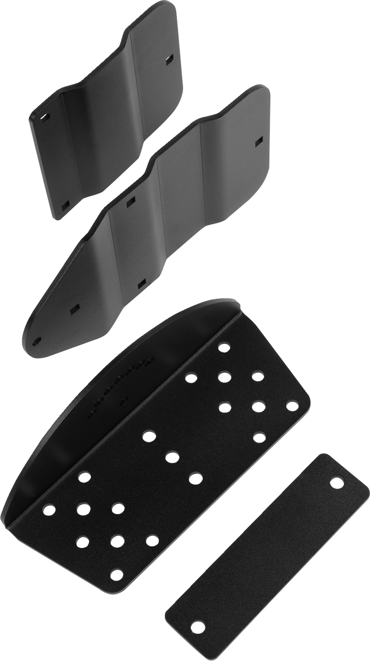 Moose Utility Black Rear Steel Universal ATV Chainsaw Holder Bracket
