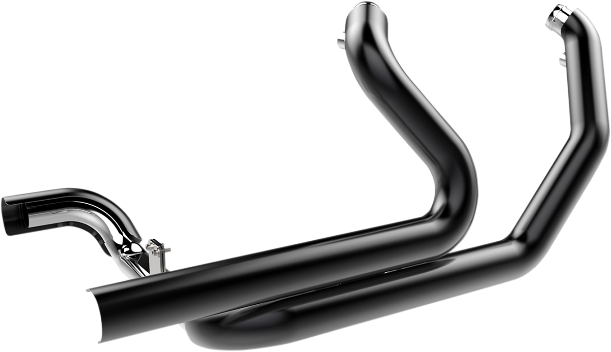 Khrome Werks 2-2 Crossover Black Headers Head Pipes for 2009-2016 Harley Touring