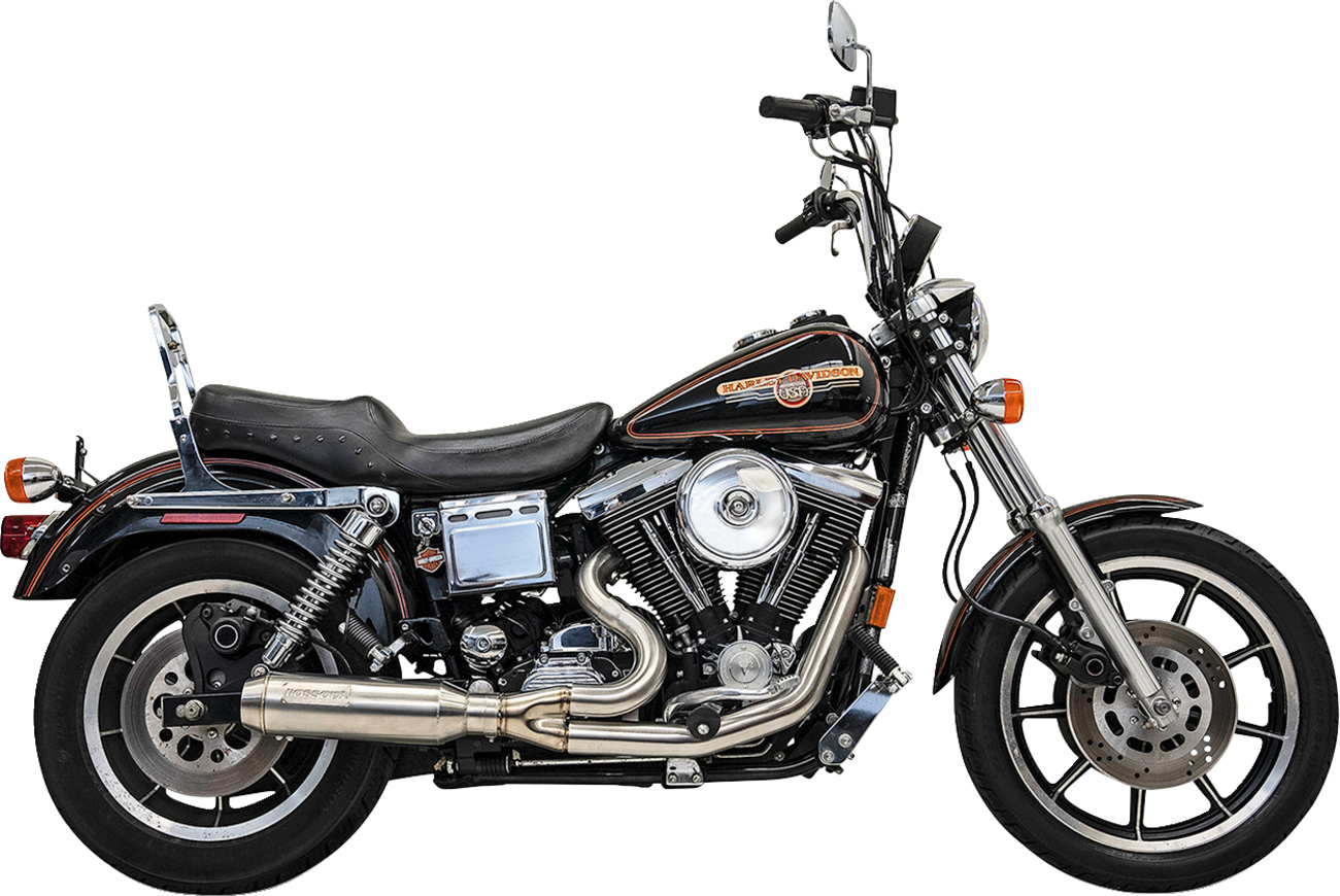 Bassani Ripper 2-1 Stainless Steel Exhaust for 1991-2005 Harley Dyna FXDL FXDB