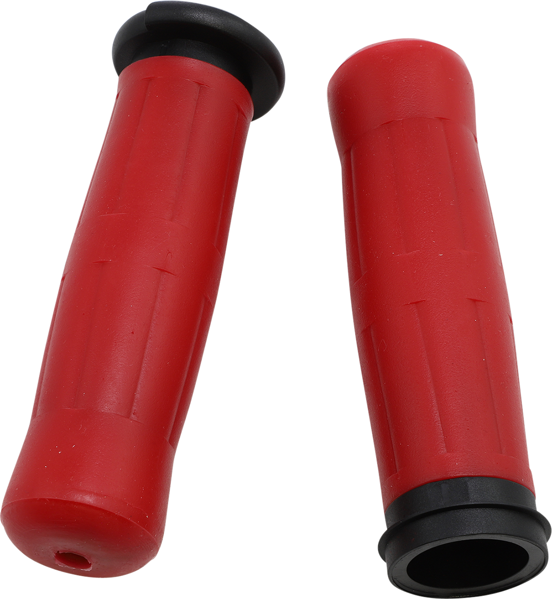 Avon Old School Red TBW 1" Motorcycle Handlebar Grips 2008-2023 Harley Touring