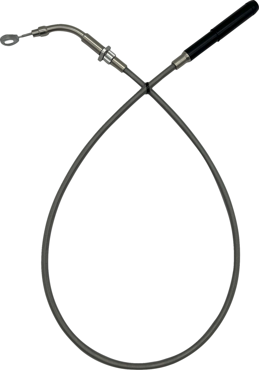Fat Baggers EZ Install +8" Upper Clutch Cable for 2021-2023 Harley Touring FLTR