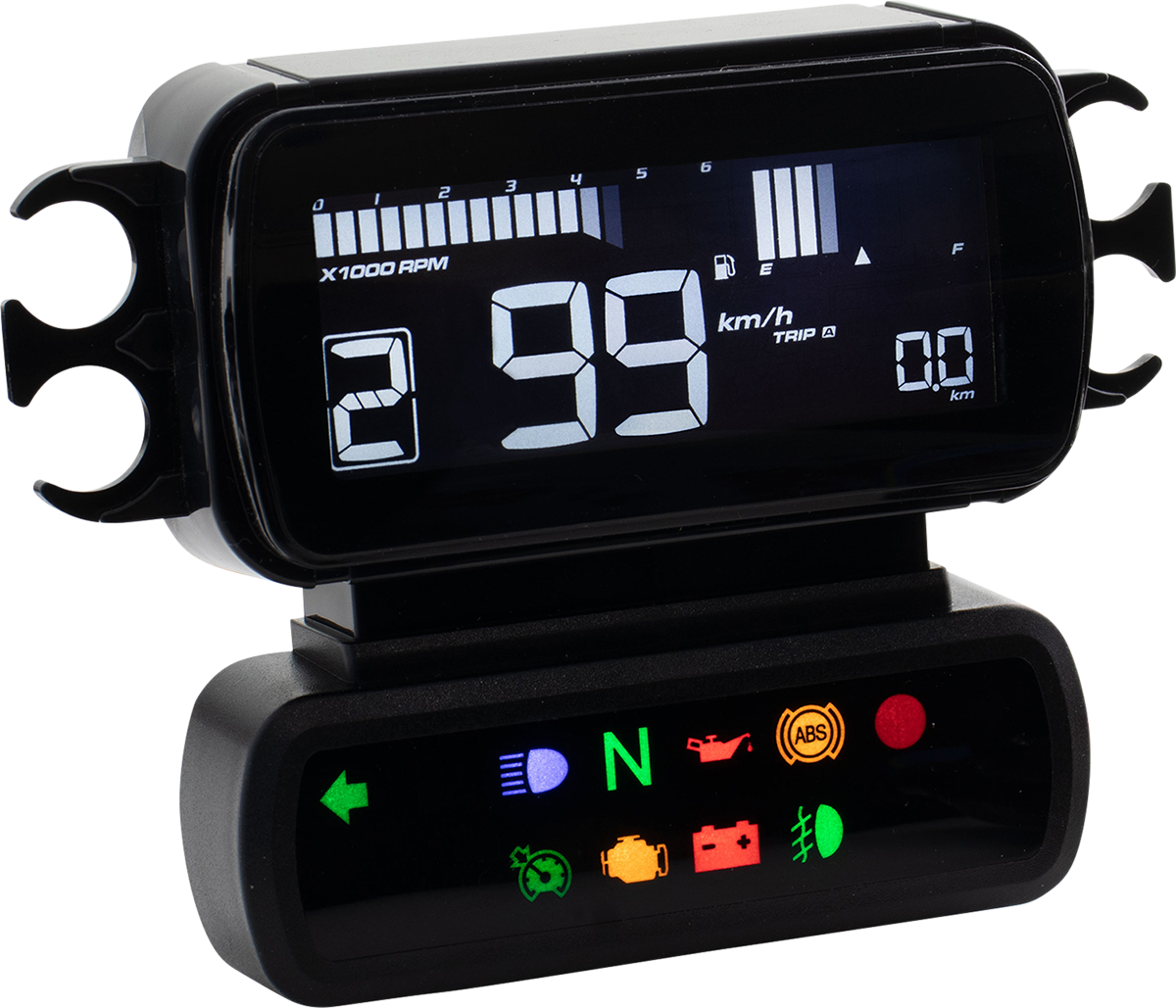 Koso D2 LCD Multi-Function Motorcycle Speedometer 2018-2024 Harley Softail FXLRS