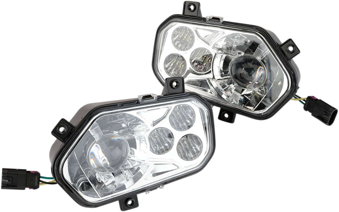 Moose Utility Replacement LED Headlights 2006-2020 Polaris ATV UTV Models
