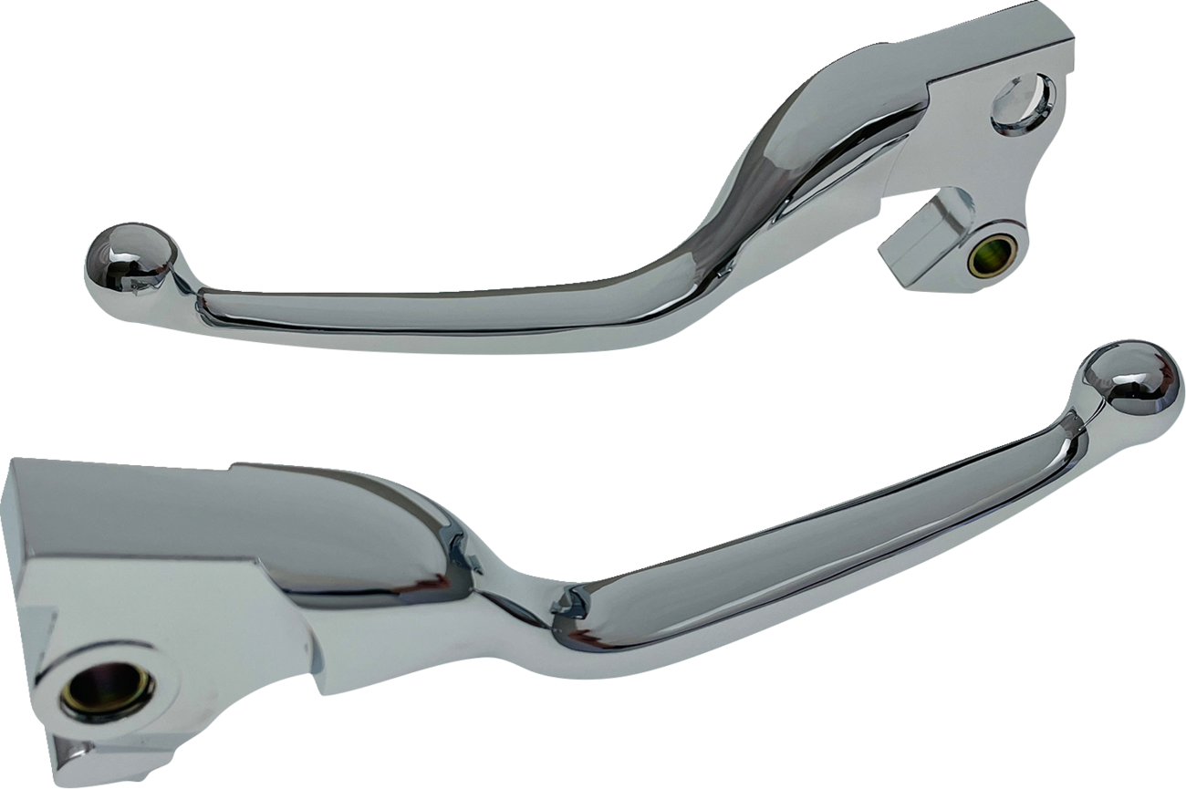 Drag Specialties Narrow Chrome Brake Clutch Hand Levers 2014-22 Harley Sportster