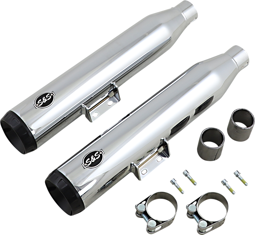 S&S Grand National 50 State Legal Slip on Mufflers 2018-2020 Harley Softail