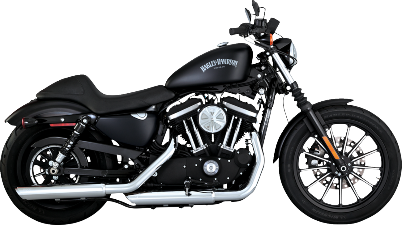 Vance & Hines Twin Slash 3" Slip On Mufflers fits 2014-2022 Harley Sportster XL