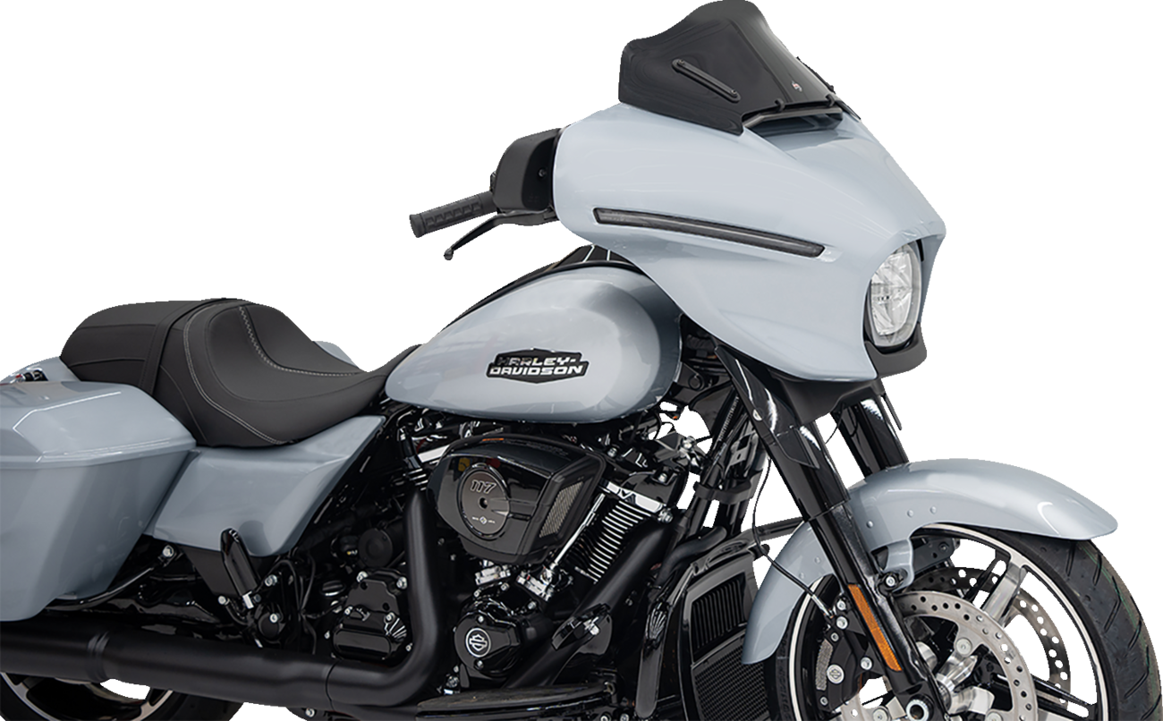 Klock Werks Flare 8" Black Windshield fits 2023-2024 Harley Street Glide FLHX